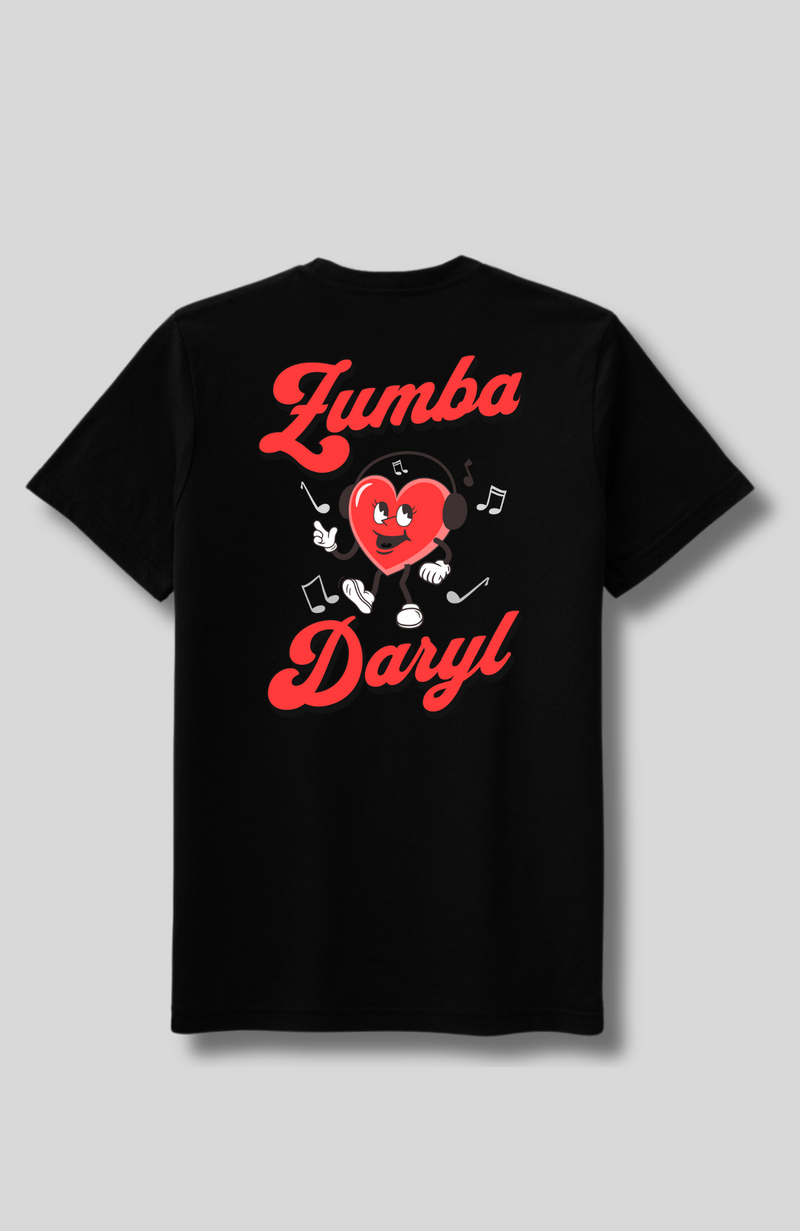 Limited Edition "Zumba Daryl" Event Tees (Small Front Logo)